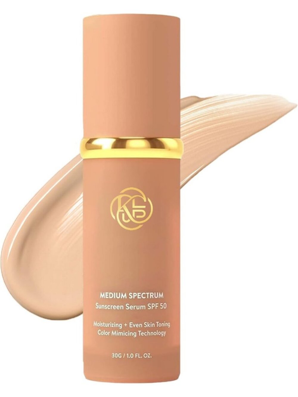 4-in-1 Hydrating Color Changing Foundation - Medium SPF 50+, Longwearing